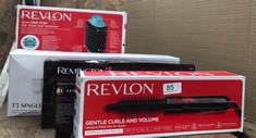 QUANTITY OF ITEMS TO INCLUDE REMINGTON CERAMIC HAIR STRAIGHTENER - SLIM LONGER LENGTH 110MM FLOATING PLATES WITH ANTI-STATIC/TOURMALINE IONIC COATING FOR SMOOTH GLIDE, FAST 15 SECOND HEAT UP, HEAT PR