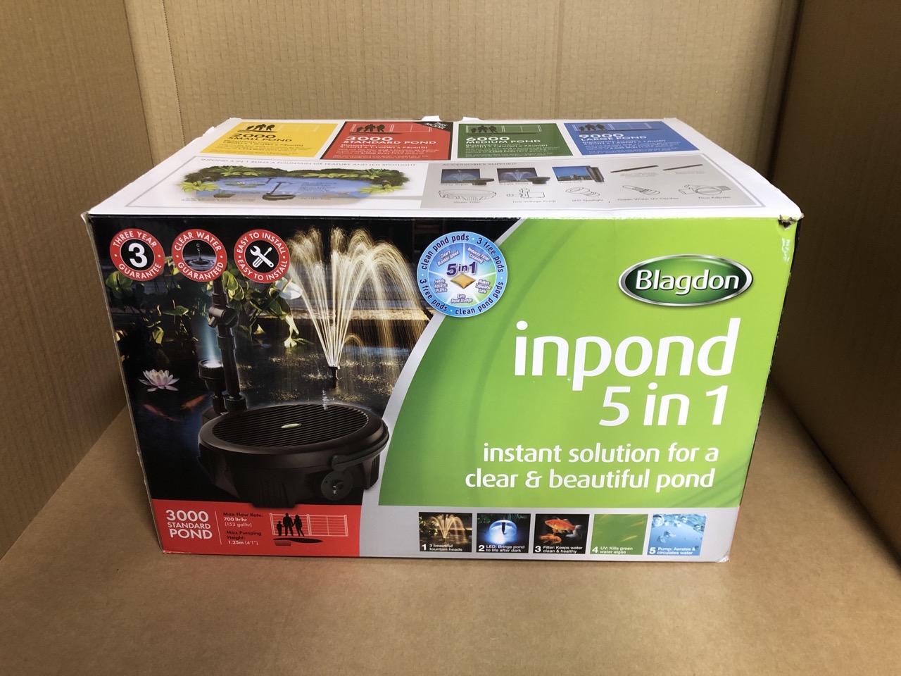 John Pye Auctions QUANTITY OF ITEMS TO INCLUDE BLAGDON MINIPOND POND