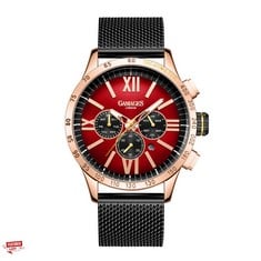 GAMAGES OF LONDON LIMITED EDITION HAND ASSEMBLED SPEED JOCKEY AUTOMATIC ROSE RED SKU:GA1803 RRP £805: LOCATION - A
