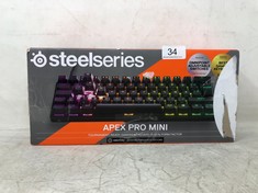 STEELSERIES APEX PRO MINI TOURNAMENT-READY GAMING KEYBOARD IN 60% FORM FACTOR: LOCATION - A