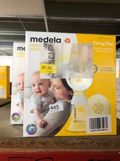 2 X MEDELA SWING FLEX SINGLE ELECTRIC BREAST PUMP - COMPACT DESIGN, FEATURING PERSONALFIT FLEX SHIELDS AND MEDELA 2-PHASE EXPRESSION TECHNOLOGY: LOCATION - E