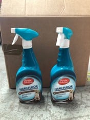QUANTITY OF HAARD FLOOR STAIN AND ODOUR REMOVER DUAL ACTION FORMULA 750ML - COLLECTION ONLY - LOCATION BACK RACK