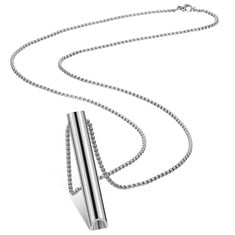 QUANTITY OF FIADA ANXIETY RELIEF NECKLACE, MINDFUL BREATHING NECKLACE STAINLESS STEEL PORTABLE DEEP BREATHING EXERCISES NECKLACE FOR MEN WOMEN MEDITATION STRESS RELIEF RELAXATION - TOTAL RRP £414: LO