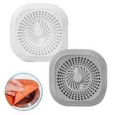 QUANTITY OF SHOWER DRAIN COVER HAIR CATCHER, HAIR CATCHER FOR BATHROOM, USED FOR BATHROOM SHOWER, BATHTUB AND KITCHEN, EASY TO INSTALL AND CLEAN - TOTAL RRP £195: LOCATION - C RACK