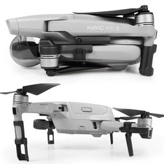 18 X SYMIK RETRACTABLE LANDING GEAR EXTENSION FOR DJI AIR 2S & DJI MAVIC AIR 2; COMPLETELY FOLDABLE DESIGN, CAN BE LEFT ON THE DRONE AT ALL TIMES, EVEN WHEN FOLDED; VERY LOW STORAGE PROFILE; ACCESSOR