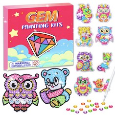 28 X ORIENTAL CHERRY ARTS AND CRAFTS FOR KIDS AGES 8-12, 5D DIAMOND ART FOR KIDS - DIAMOND STICKERS SUNCATCHERS - ART PAINTING BY NUMBERS ART KITS FOR GIRLS BOYS KIDS AGES 3-5 4-6 6-8 - TOTAL RRP £23