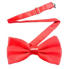 QUANTITY OF QIUYAN ADJUSTABLE BOWTIE, MEN BOW TIE PRE-TIED BOW TIE FOR PARTIES , RED, ONE SIZE - TOTAL RRP £166:: LOCATION - D RACK
