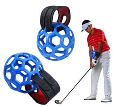 19 X 2PCS GOLF TRAINING AIDS GOLF SMART BALL GOLF IMPACT BALL GOLF SWING TRAINER AID SMART ASSIST PRACTICE BALL TEACHING POSTURE CORRECTION TRAINING AIDS WITH ADJUSTABLE WRIST STRAPS, GOLF GIFTS FOR