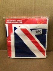 47X UNION JACK PAPER NAPKINS RRP £160: LOCATION - D