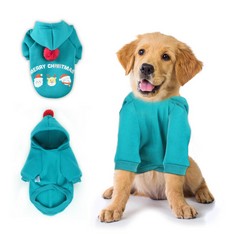 QUANTITY OF ASSORTED ITEMS TO INCLUDE DOG CHRISTMAS OUTFIT, CHRISTMAS PET COSTUMES HOODED VELVET COAT WINTER PARTY DRESS UP CLOTHES PET COSPLAY COSTUMES FOR MEDIUM LARGE PETS DOGS RRP £158 : LOCATION