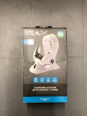 QUANTITY OF ASSORTED ITEMS TO INCLUDE STEALTH CHARGING STATION WITH HEADSET STAND RRP £235: LOCATION - E