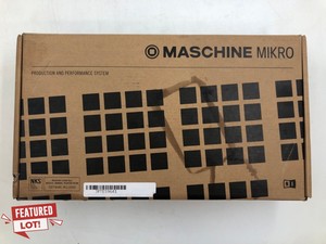 NATIVE INSTRUMENTS MASCHINE MIKRO MK3 – USB MIDI CONTROLLER DRUM PAD WITH 16 PADS AND MASSIVE, MONARK AND REAKTOR PRISM SOFTWARES. INCLUDES 1.6 GB KEYBOARD FACTORY SELECTION SAMPLE (RRP £163): LOCATI