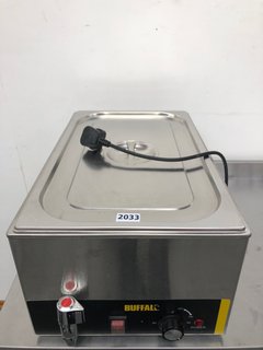 BUFFALO BAIN MARIE WITH TAP RRP - £227: LOCATION - B5