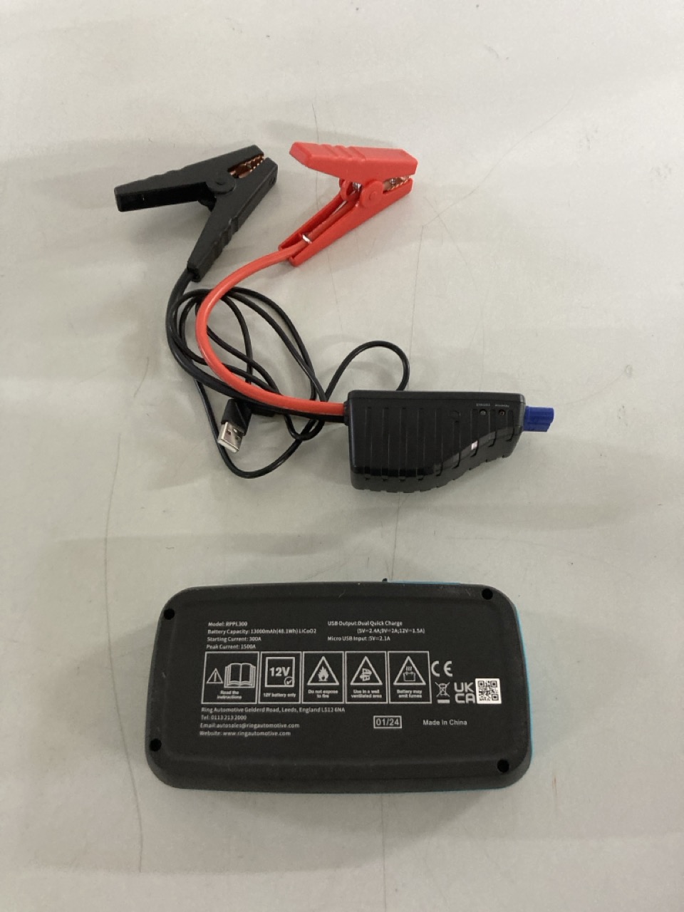 John Pye Auctions 3 X RING HIGH POWER MICRO JUMP STARTERS AND POWER BANKS