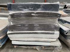 7 X MATTRESSES OF DIFFERENT SHAPES AND SIZES (MAY BE BROKEN OR DIRTY).
