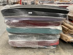 6 X MATTRESSES OF DIFFERENT MODELS AND SIZES (MAY BE BROKEN OR DIRTY).