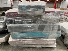 7 X MATTRESSES OF DIFFERENT MODELS AND SIZES WHICH (MAY BE BROKEN OR DIRTY).