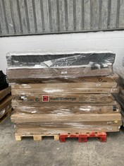 PALLET VARIETY OF FURNITURE INCLUDING TWO MATTRESSES OF DIFFERENT SIZES AND MODELS (MAY BE BROKEN, DIRTY OR INCOMPLETE).