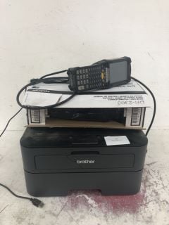 2 X ITEMS TO INCLUDE BROTHER LASER PRINTER AND SYMBOL POCKET PC SCANNER