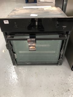 AEG 60CM SINGLE BUILT IN ELECTRIC OVEN IN BLACK (VISIBLE DAMAGE VIEWING ADVISED)