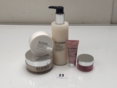 5 X ELEMIS ASSORTED BEAUTY PRODUCTS TO INCLUDE ELEMIS PRO-COLLAGEN ROSE CLEANSING BALM 20G