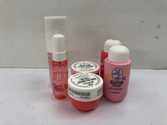 4 X SOL JANEIRO ASSORTED BEAUTY PRODUCTS TO INCLUDE BRAZILIAN JASMINE & PINK DRAGONFRUIT PERFUME MIST 90ML