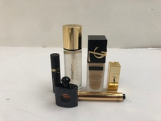 7 X YVES SAINT LAURENT BEAUTY PRODUCTS TO INCLUDE ALL HOURS FOUNDATION