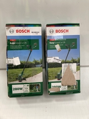 2 X BOSCH EASYGRASS CUT 26 (DELIVERY ONLY)
