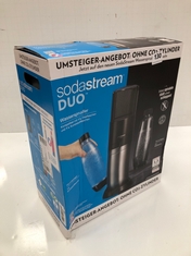 SODASTREAM DUO - RRP £164 (DELIVERY ONLY)
