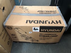 HYUNDAI 40V LAWN MOWER - MODEL NO. HYM40LI380P - RRP £250 (COLLECTION OR OPTIONAL DELIVERY)