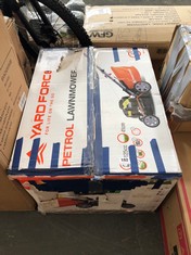 YARDFORCE 41CM PETROL LAWNMOWER - RRP £183 (COLLECTION OR OPTIONAL DELIVERY)