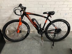 SWIFTY AT650 ALL TERRAIN ELECTRIC BIKE IN BLACK / ORANGE - RRP £619 (COLLECTION OR OPTIONAL DELIVERY)