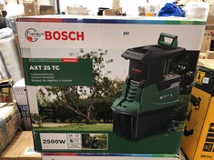 BOSCH TURBINE GARDEN SHREDDER - MODEL NO. AXT 25 TC - RRP £481 (COLLECTION OR OPTIONAL DELIVERY)