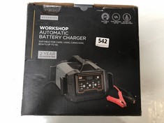 ADVANCED WORKSHOP AUTOMATIC BATTERY CHARGER - RRP £101 (COLLECTION OR OPTIONAL DELIVERY)