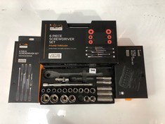 5 X ASSORTED TOOLS TO INCLUDE 2 X ADVANCED 6PCS SCREWDRIVER SET (COLLECTION OR OPTIONAL DELIVERY)