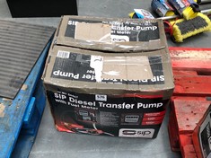 SIP DIESEL TRANSFER PUMP WITH FUEL METER - ITEM NO 06807 - RRP £229 (COLLECTION OR OPTIONAL DELIVERY)