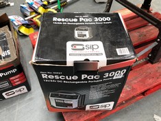 SIP INDUSTRIAL RESCUE PAC 3000 12V RECHARGEABLE PORTABLE POWER SUPPLY - ITEM NO 03937 - RRP £244 (COLLECTION OR OPTIONAL DELIVERY)