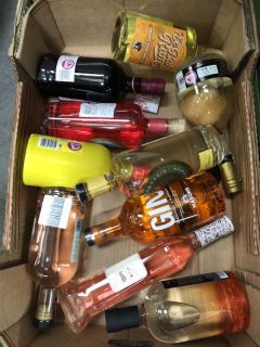 10 X ASSORTED SPIRITS TO INCLUDE EDLER-WILLIAMS, SHETLAND REEL GIN, MASONS G12 GIN AND RON BENGALO RUM(PLEASE NOTE: 18+YEARS ONLY. STRICTLY NO COURIER REQUESTS. COLLECTIONS FROM BA SALEROOM FROM MOND