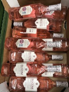10 X BOTTLES OF BLOOM JASMINE & ROSE GIN 70CL ABV 40% (PLEASE NOTE: 18+YEARS ONLY. STRICTLY NO COURIER REQUESTS. COLLECTIONS FROM BA SALEROOM FROM MONDAY 3RD - FRIDAY 7TH JUNE 2024 ONLY)