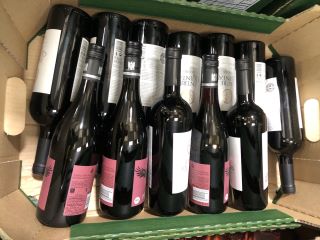 12 X ASSORTED BOTTLES OF WINE TO INCLUDE ENTRE QUINTAS AND GDP GUTSWEIN (PLEASE NOTE: 18+YEARS ONLY. STRICTLY NO COURIER REQUESTS. COLLECTIONS FROM BA SALEROOM FROM MONDAY 3RD - FRIDAY 7TH JUNE 2024