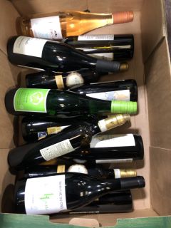 12 X BOTTLES OF ASSORTED WINE TO INCLUDE SILVANER, MAS D'ANGLADE AND DOMAINE DU CRES (PLEASE NOTE: 18+YEARS ONLY. STRICTLY NO COURIER REQUESTS. COLLECTIONS FROM BA SALEROOM FROM MONDAY 3RD - FRIDAY 7