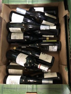12 X BOTTLES OF ASSORTED WINE TO INCLUDE SEGURET, ASSEMBLAGE AND PROSECCO (PLEASE NOTE: 18+YEARS ONLY. STRICTLY NO COURIER REQUESTS. COLLECTIONS FROM BA SALEROOM FROM MONDAY 3RD - FRIDAY 7TH JUNE 202