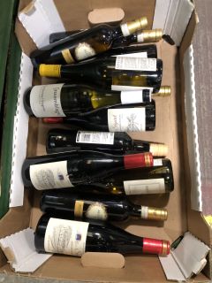 12 X BOTTLES OF ASSORTED WINE TO INCLUDE SEGURET, SENTIER DU PERIGORD AND ASSEMBLAGE  (PLEASE NOTE: 18+YEARS ONLY. STRICTLY NO COURIER REQUESTS. COLLECTIONS FROM BA SALEROOM FROM MONDAY 3RD - FRIDAY