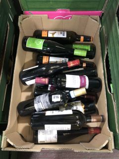 12 X BOTTLES OF ASSORTED WINE TO INCLUDE SILVANER, AD BESTIAS AND CHEVALIER DE FAUVERT (PLEASE NOTE: 18+YEARS ONLY. STRICTLY NO COURIER REQUESTS. COLLECTIONS FROM BA SALEROOM FROM MONDAY 3RD - FRIDAY