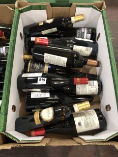 12 X BOTTLES OF ASSORTED WINE TO INCLUDE SEGURET, AD BESTIAS AND DEIDESHEIMER  (PLEASE NOTE: 18+YEARS ONLY. STRICTLY NO COURIER REQUESTS. COLLECTIONS FROM BA SALEROOM FROM MONDAY 3RD - FRIDAY 7TH JUN