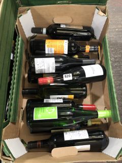 12 X BOTTLES OF ASSORTED WINE TO INCLUDE COLLIN-BOURISSET, SILVANER AND LES CORBIERES (PLEASE NOTE: 18+YEARS ONLY. STRICTLY NO COURIER REQUESTS. COLLECTIONS FROM BA SALEROOM FROM MONDAY 3RD - FRIDAY