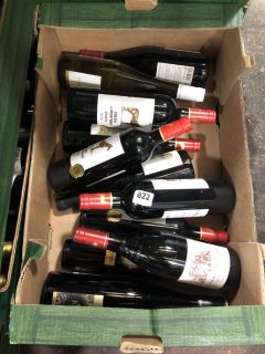 12 X BOTTLES OF ASSORTED WINE TO INCLUDE DOMAINE GRANGE VEILLES, CHEVAL DE MONTENAC AND MAS D'ANGLADE (PLEASE NOTE: 18+YEARS ONLY. STRICTLY NO COURIER REQUESTS. COLLECTIONS FROM BA SALEROOM FROM MOND