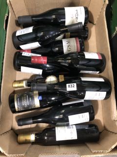 12 X BOTTLES OF ASSORTED WINE TO INCLUDE MAS D'ANGLADE, FRANCOIS DUBESSY AND DEIDESHEIMER (PLEASE NOTE: 18+YEARS ONLY. STRICTLY NO COURIER REQUESTS. COLLECTIONS FROM BA SALEROOM FROM MONDAY 3RD - FRI