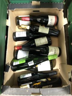 12 X BOTTLES OF ASSORTED WINE TO INCLUDE FRANCOIS DUBESSY, MAS D'ANGLADE AND SILVANER (PLEASE NOTE: 18+YEARS ONLY. STRICTLY NO COURIER REQUESTS. COLLECTIONS FROM BA SALEROOM FROM MONDAY 3RD - FRIDAY