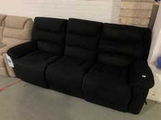 LA-Z-BOY STATEN 3 SEATER MANUAL RECLINER SOFA INSPIRATION MIDNIGHT FABRIC RRP- £1,262 (COLLECTION OR OPTIONAL DELIVERY)